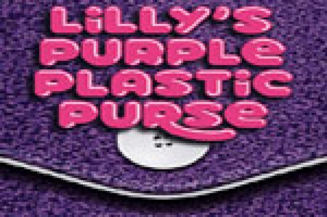 lillys purple plastic purse logo 2439
