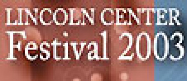 lincoln center festival 2003 logo 2198