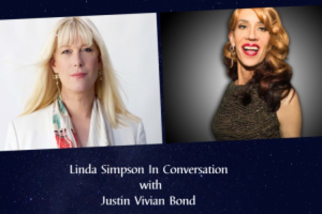 linda simpson in conversation with justin vivian bond logo 90920