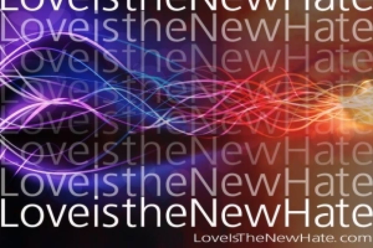 love is the new hate logo 44574
