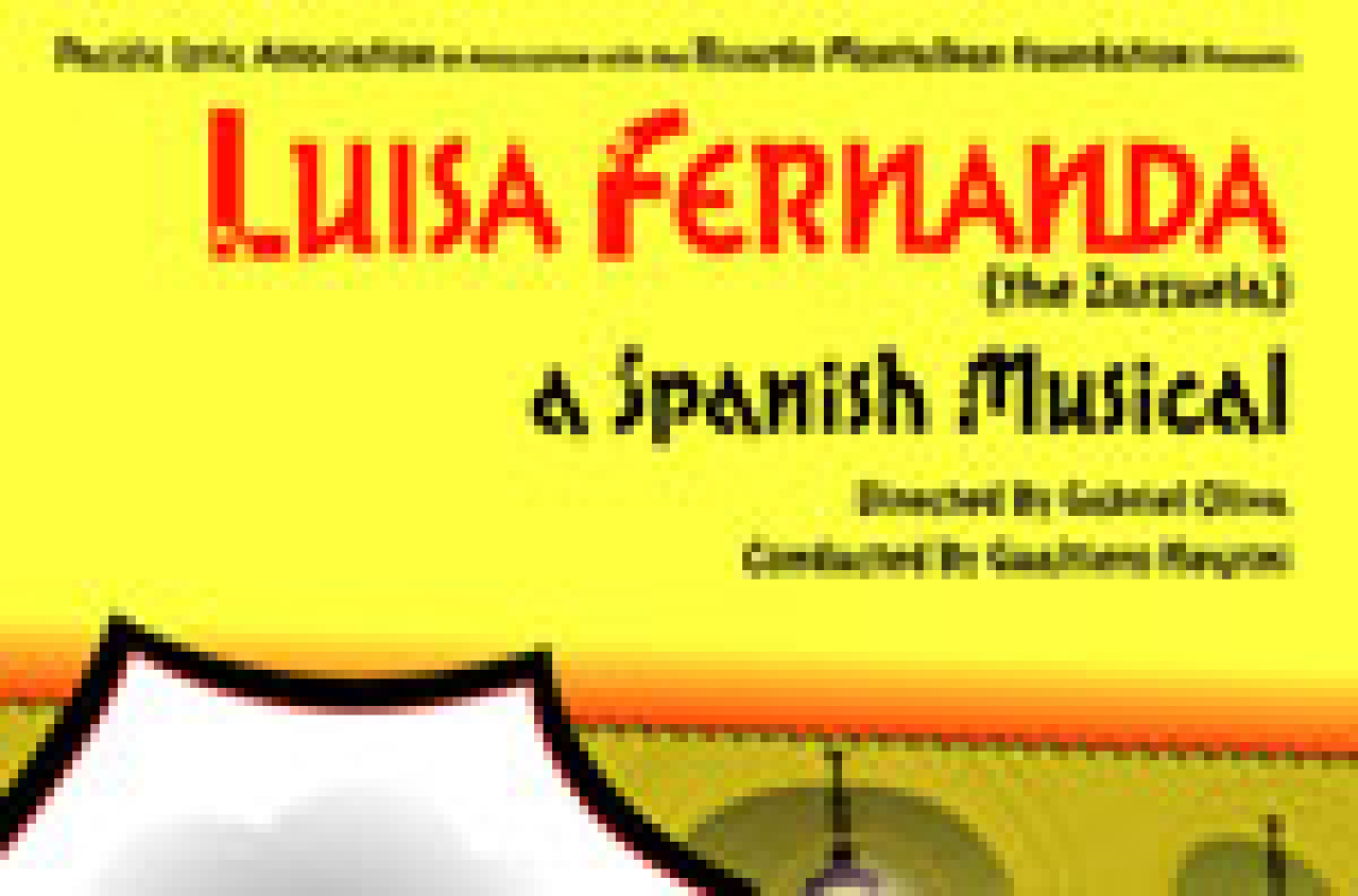 luisa fernanda the zarzuelaa spanish musical logo 21403