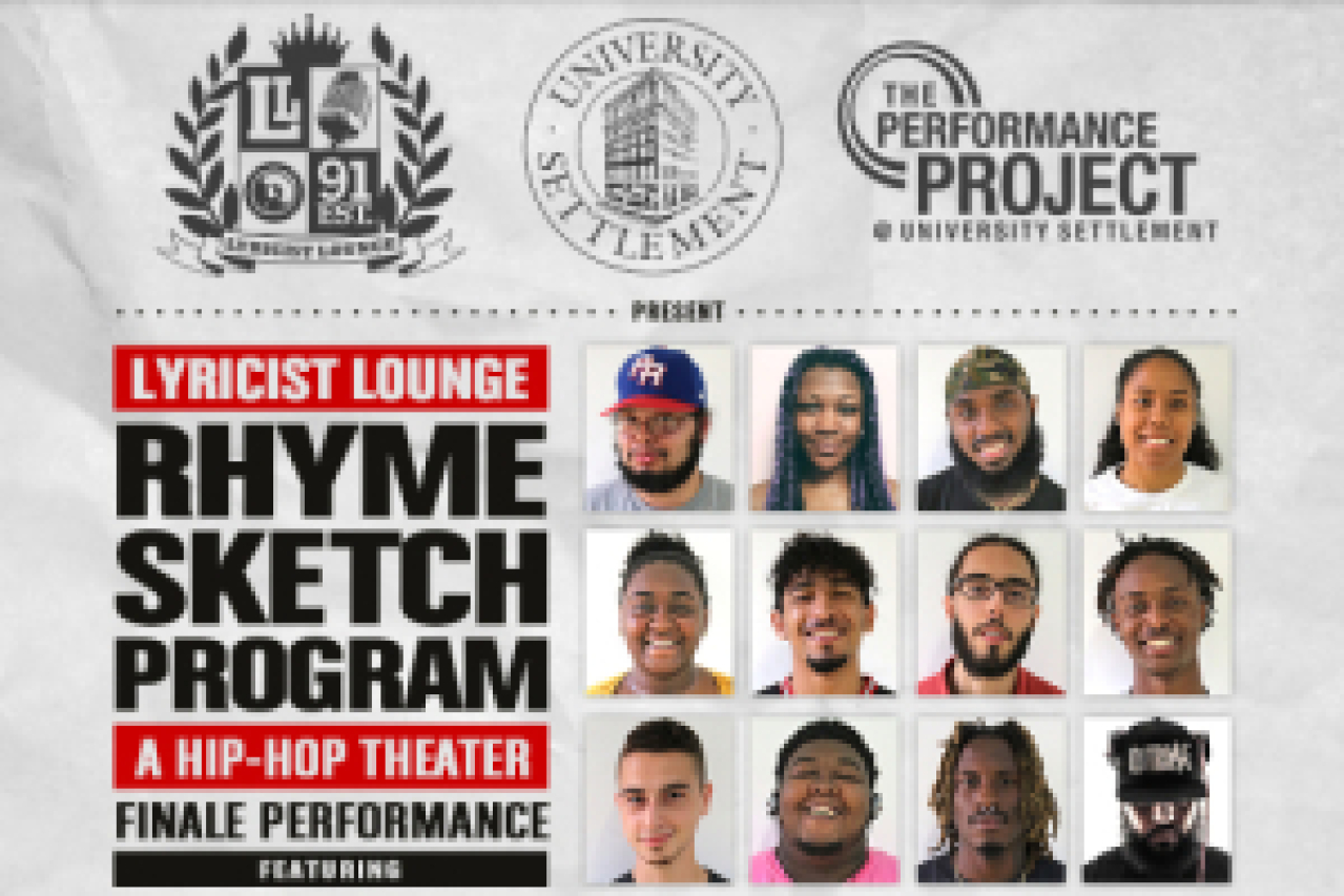 lyricist lounge rhyme sketch program logo 86279