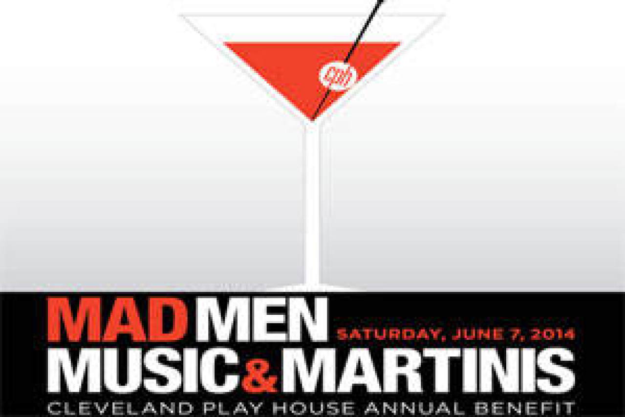 mad men music and martinis cleveland play house annual benefit logo 36999