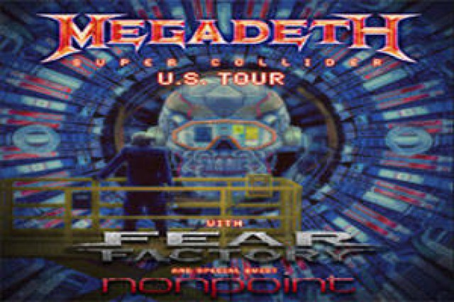 megadeth super collider tour with special guests fear factory nonpoint logo 33375