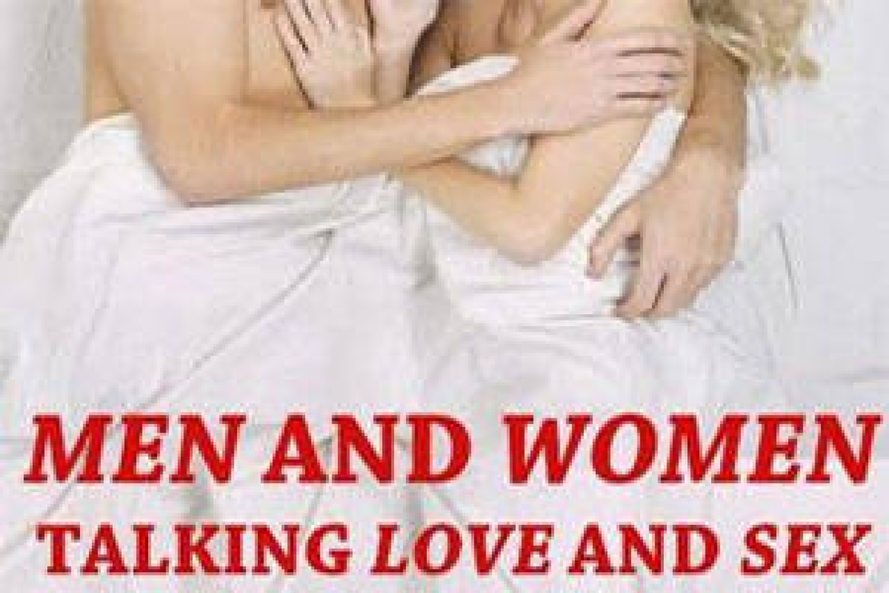 men and women talking love and sex logo Broadway shows and tickets