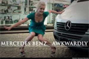 Mercedes Benz Awkwardly