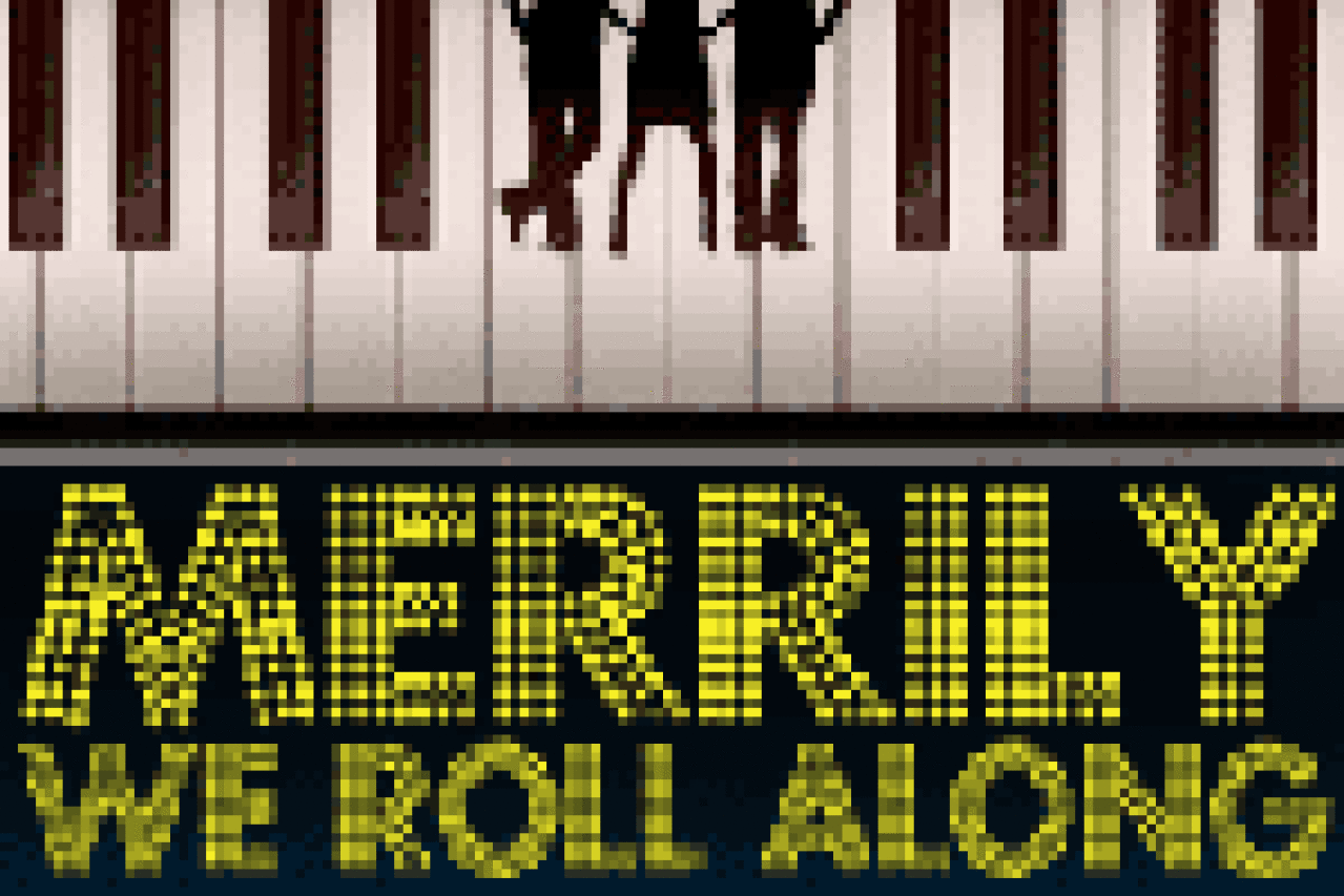 merrily we roll along logo Broadway shows and tickets