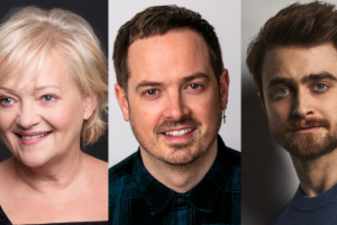 merrily we roll along logo Broadway shows and tickets