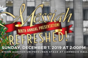 Messiah…Refreshed!