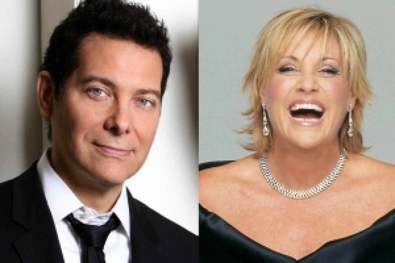 michael feinstein with lorna luft logo Broadway shows and tickets