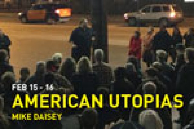 mike daisey american utopias logo 4930