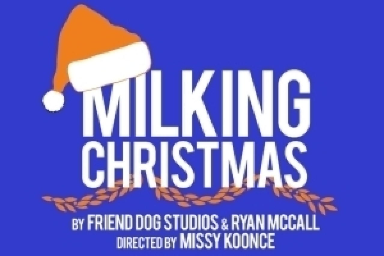 milking christmas logo 88537