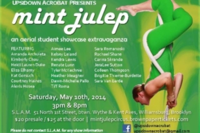 mint julep an aerial student showcase extravaganza logo 37682