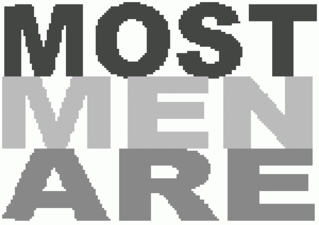 most men are logo 868