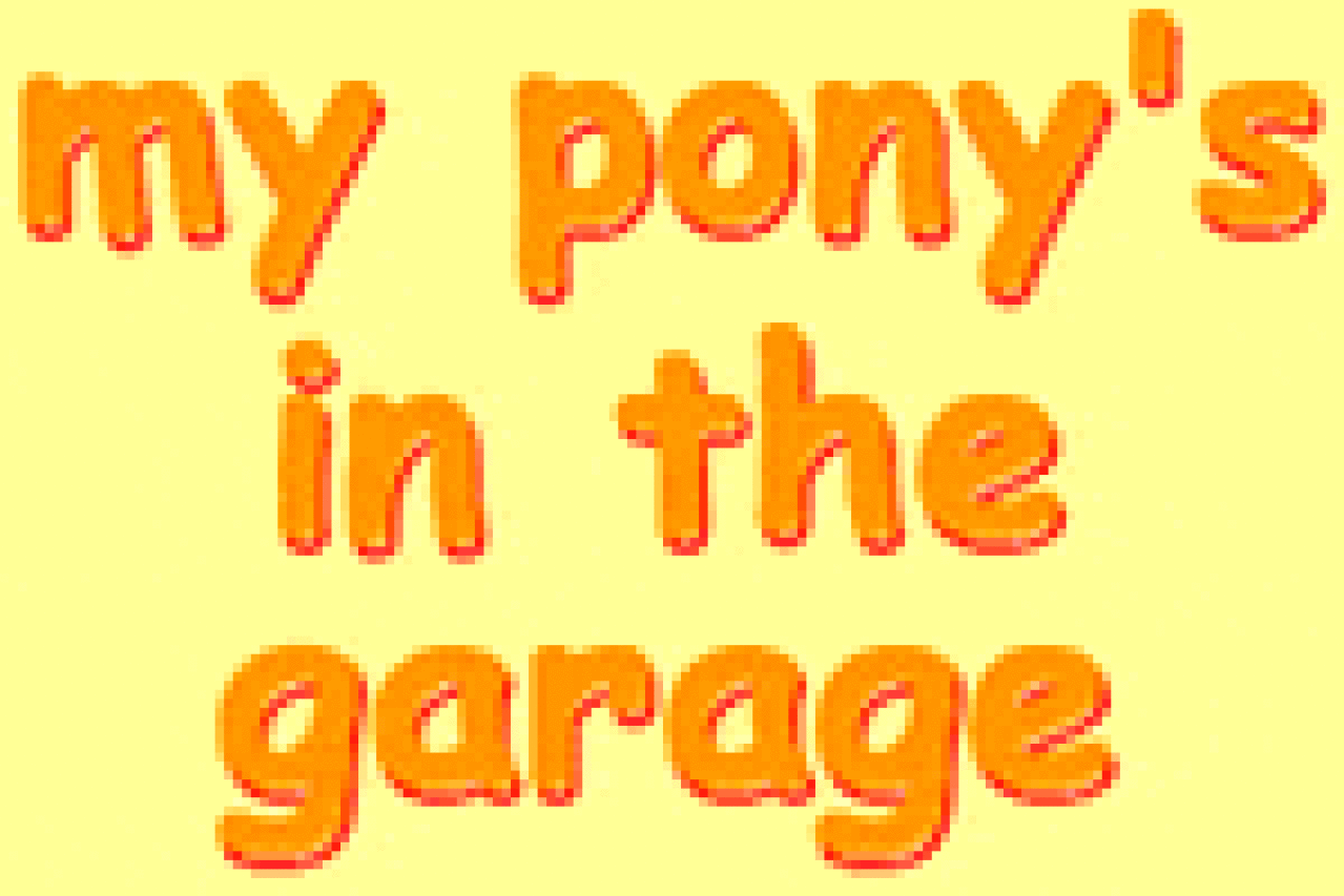 my ponys in the garage logo 29282