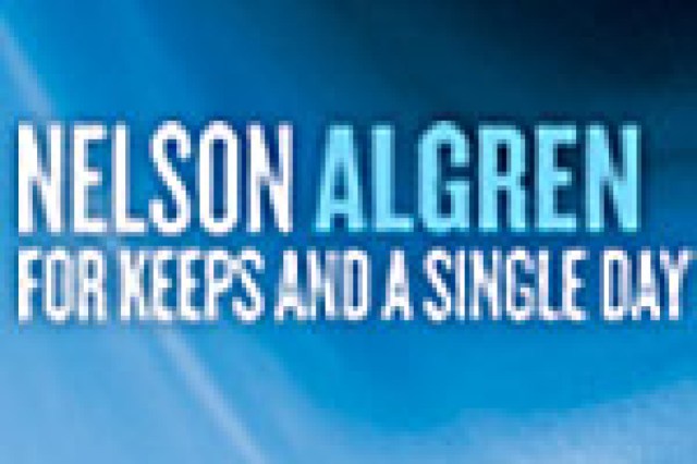nelson algren for keeps and a single day logo 23109