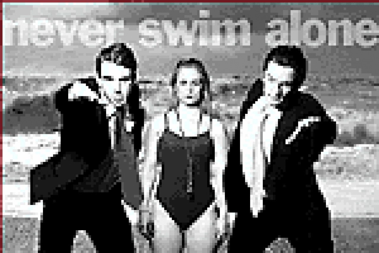 never swim alone logo 29723