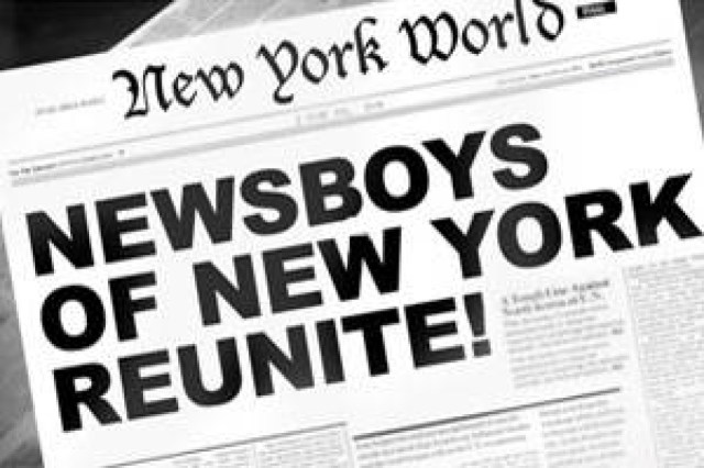 newsboys of new york reunite logo 60107