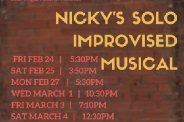 nickys solo improvised musical logo 64387