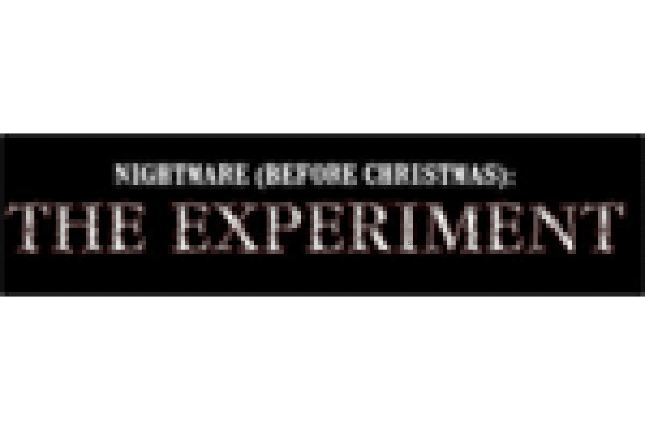 nightmare before christmas the experiment logo 6092