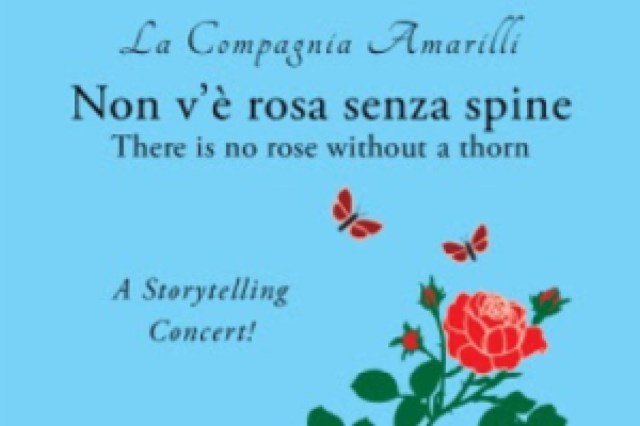 non v rose senza spine there is no rose without a thorn logo 54162 1