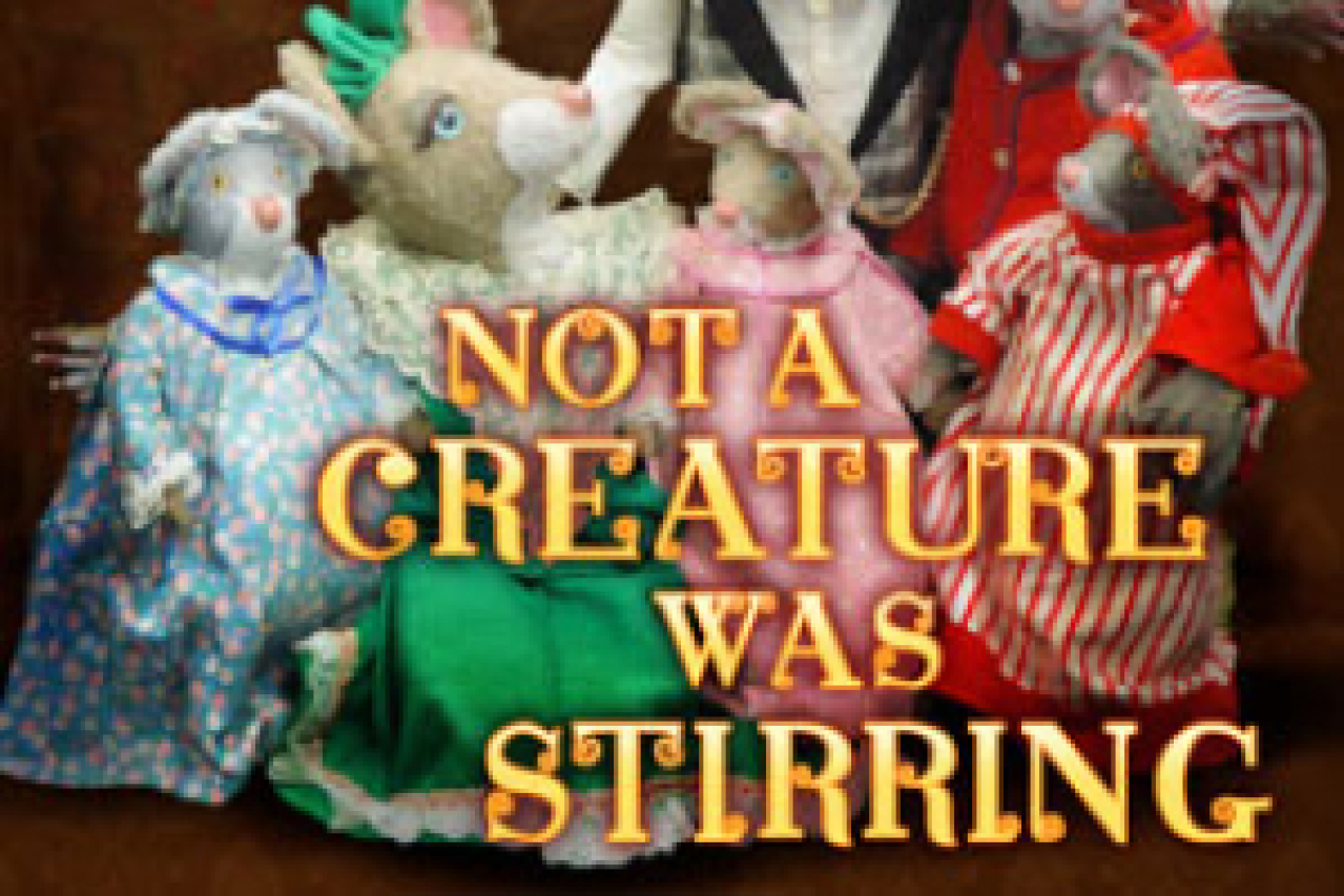 not a creature was stirring logo Broadway shows and tickets