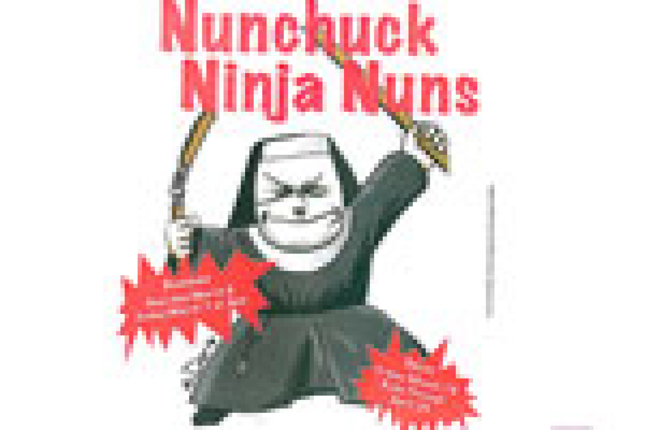 nunchuck ninja nuns logo 23741