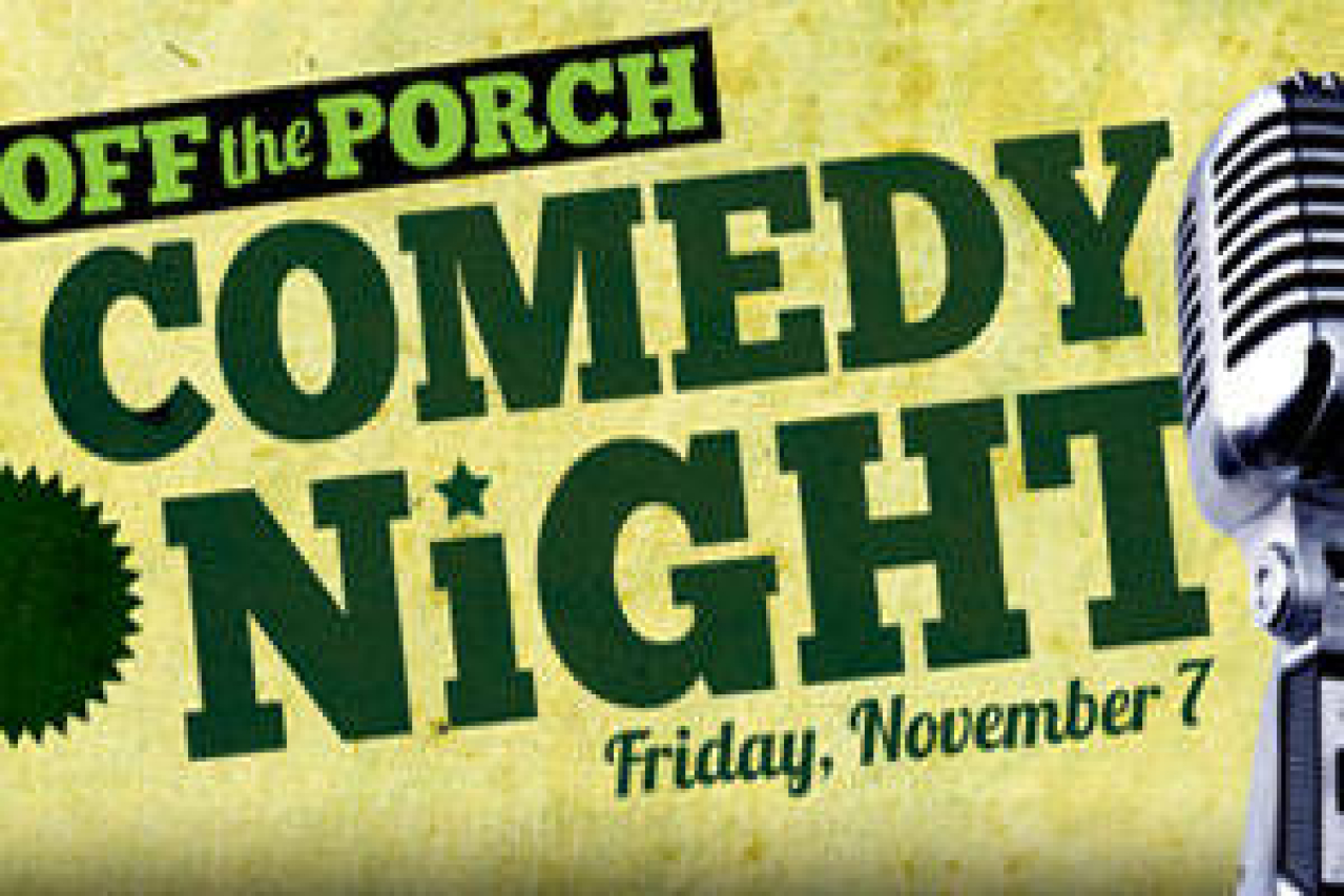 off the porch comedy night logo 43535