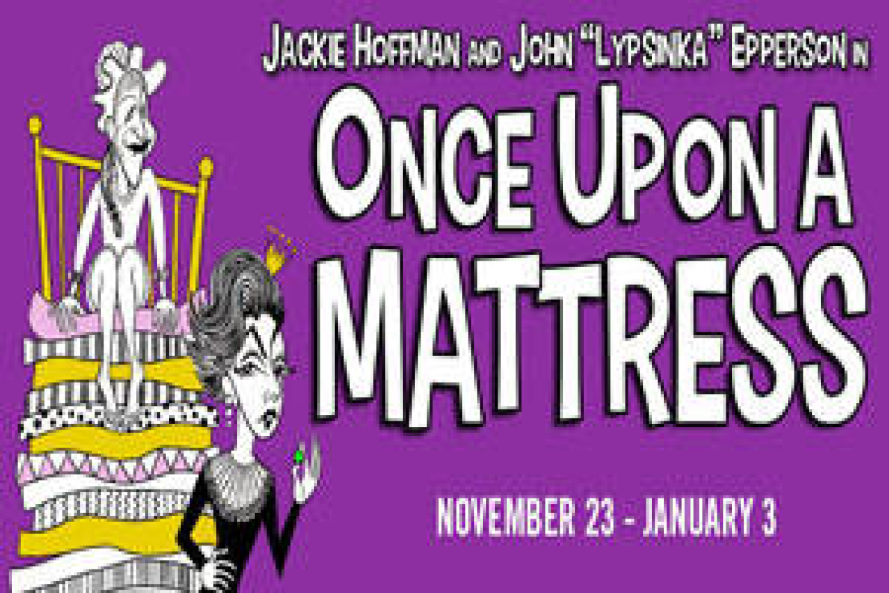 once upon a mattress logo Broadway shows and tickets