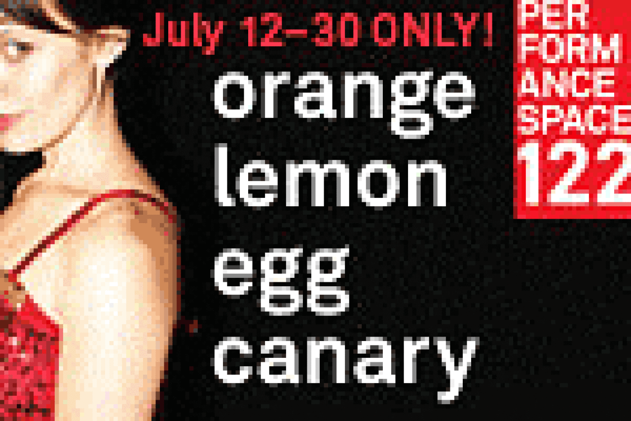 orange lemon egg canary logo 28423