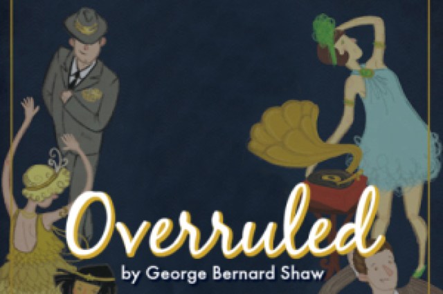 overruled by george bernard shaw a partytheatre experience logo 61075