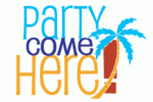 party come here logo 27431