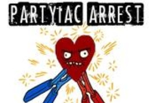partyiac arrest a postvalentines day hangover cabaret logo 36548