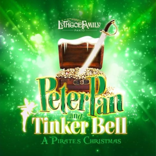 peter pan and tinker bell a pirates christmas logo 88917