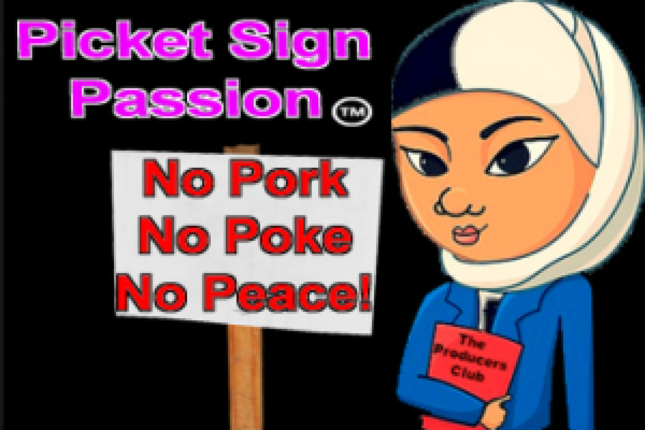 picket sign passion logo 65279