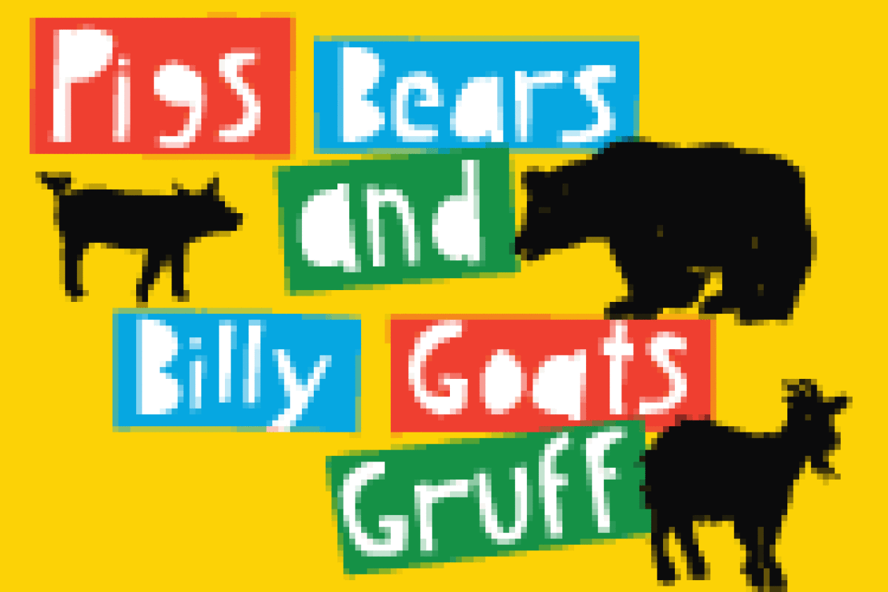 pigs bears and billy goats gruff logo 25163