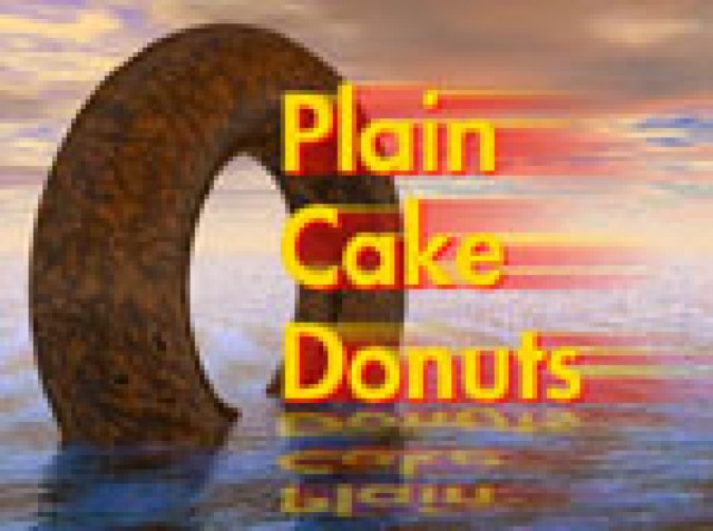 plain cake donuts logo 679