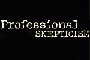 Professional Skepticism