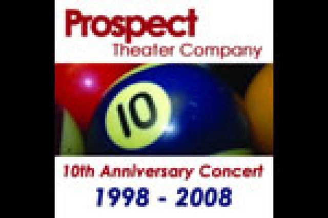 prospect theatre companys 10th anniversary concert logo 22380