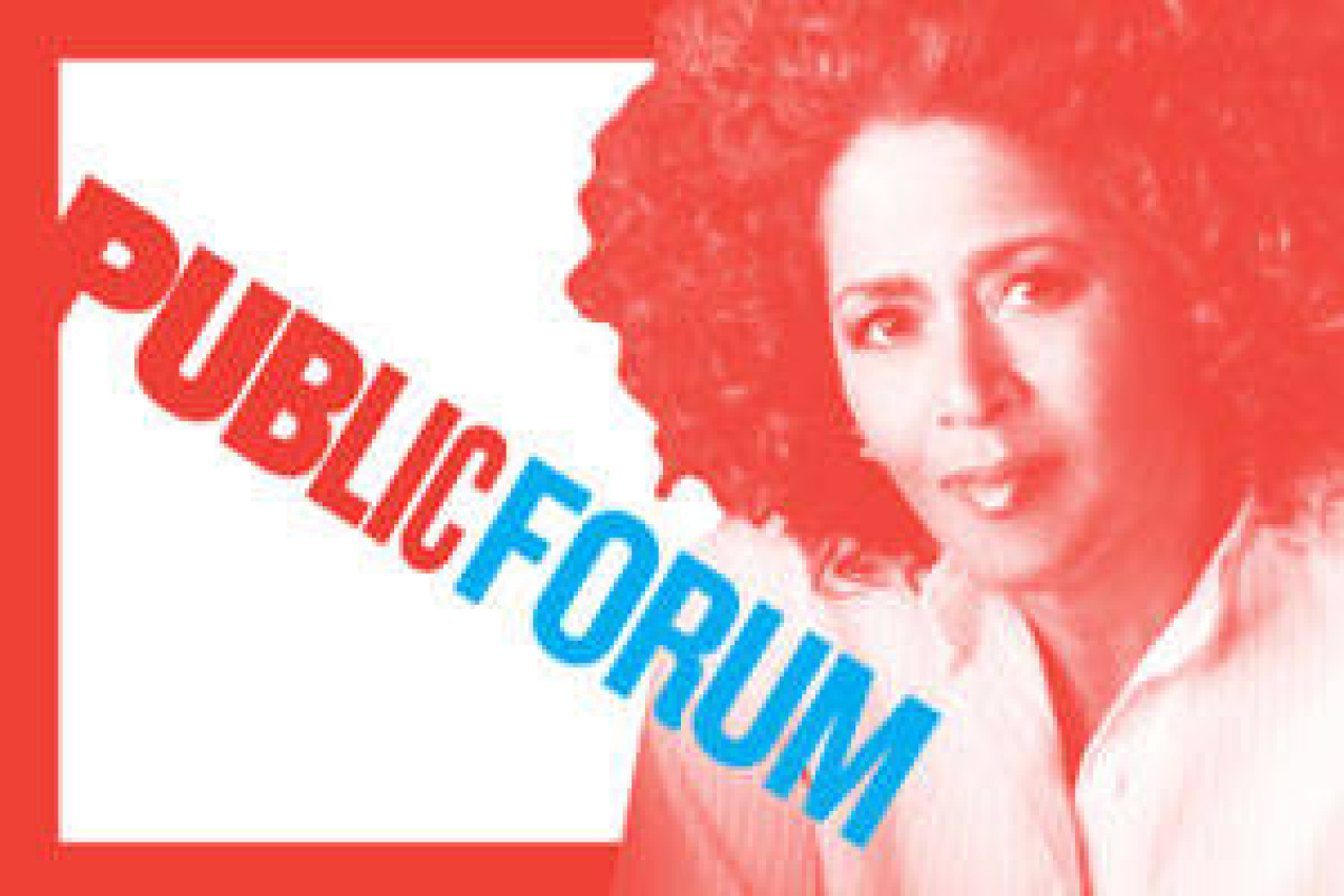 public forum talking about race logo 38396 1