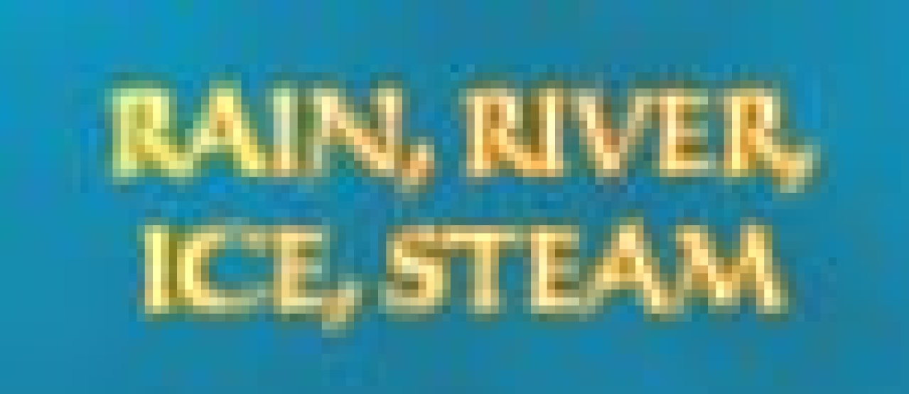 rain river ice steam logo 2158