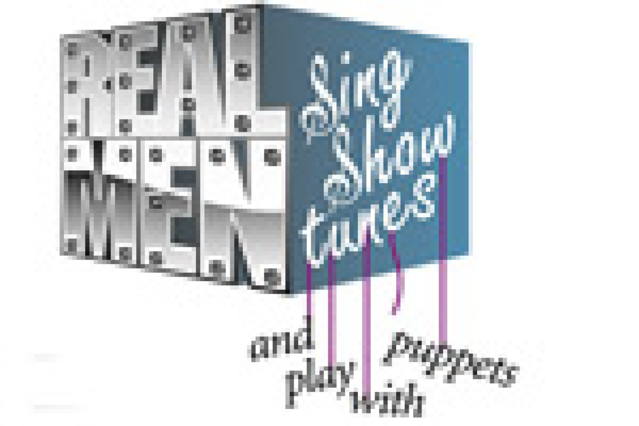 real men sing show tunesand play with puppets logo 8958