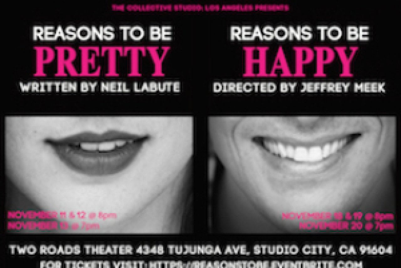 reasons to be pretty and reasons to be happy logo Broadway shows and tickets