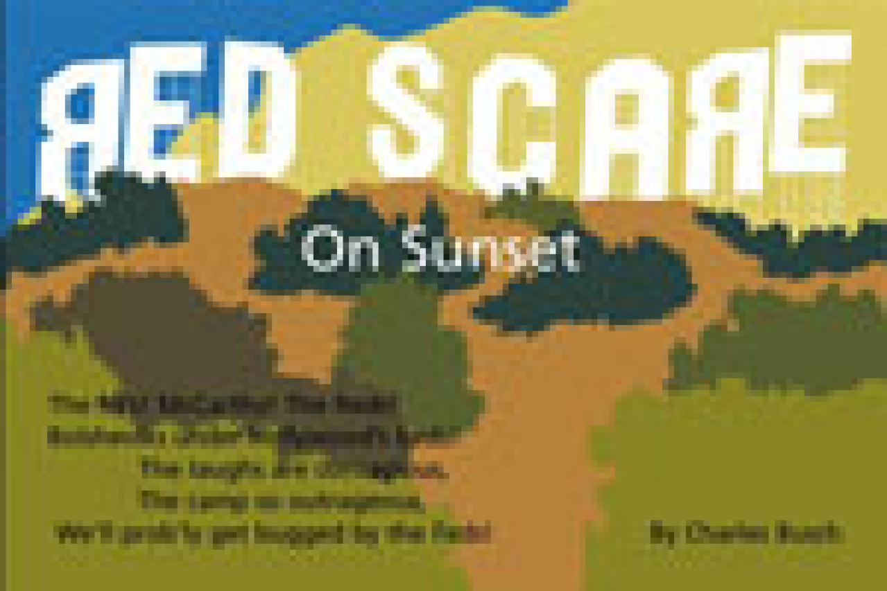 red scare on sunset logo 23947