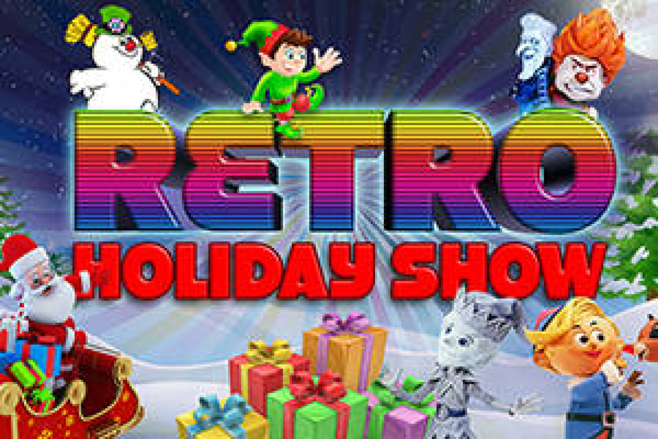 retro holiday show logo 43717
