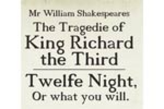 richard iii and twelfth night logo 5999
