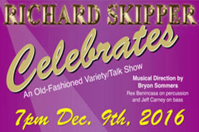 richard skipper celebrates with an oldfashioned varietytalk show logo 63354