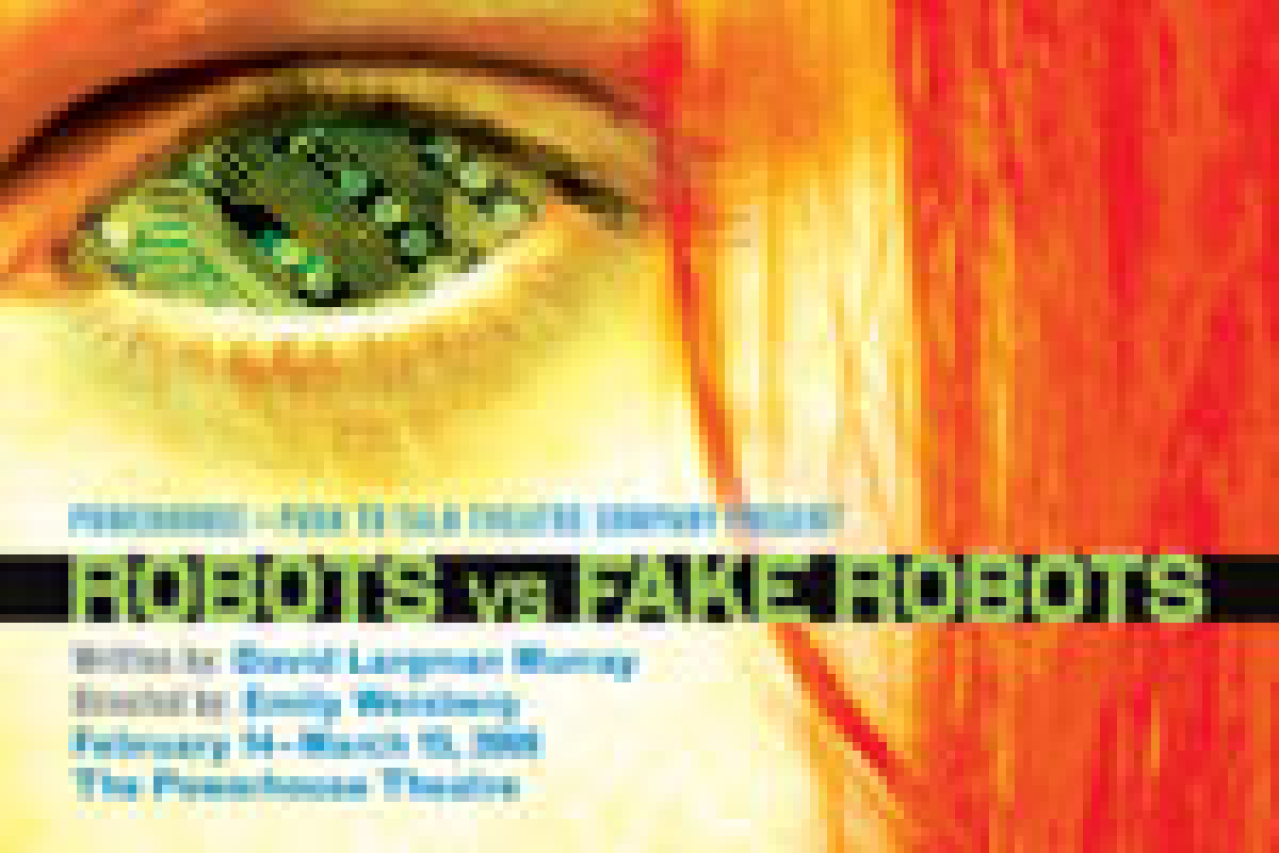 robots vs fake robots logo 23890