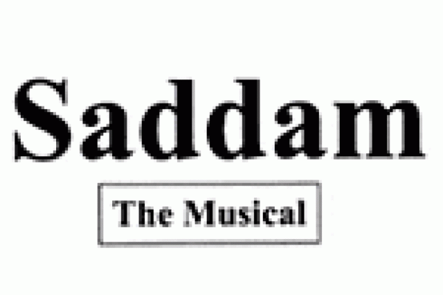 saddam the musical or a funny thing happened on the way to baghdad logo 3456