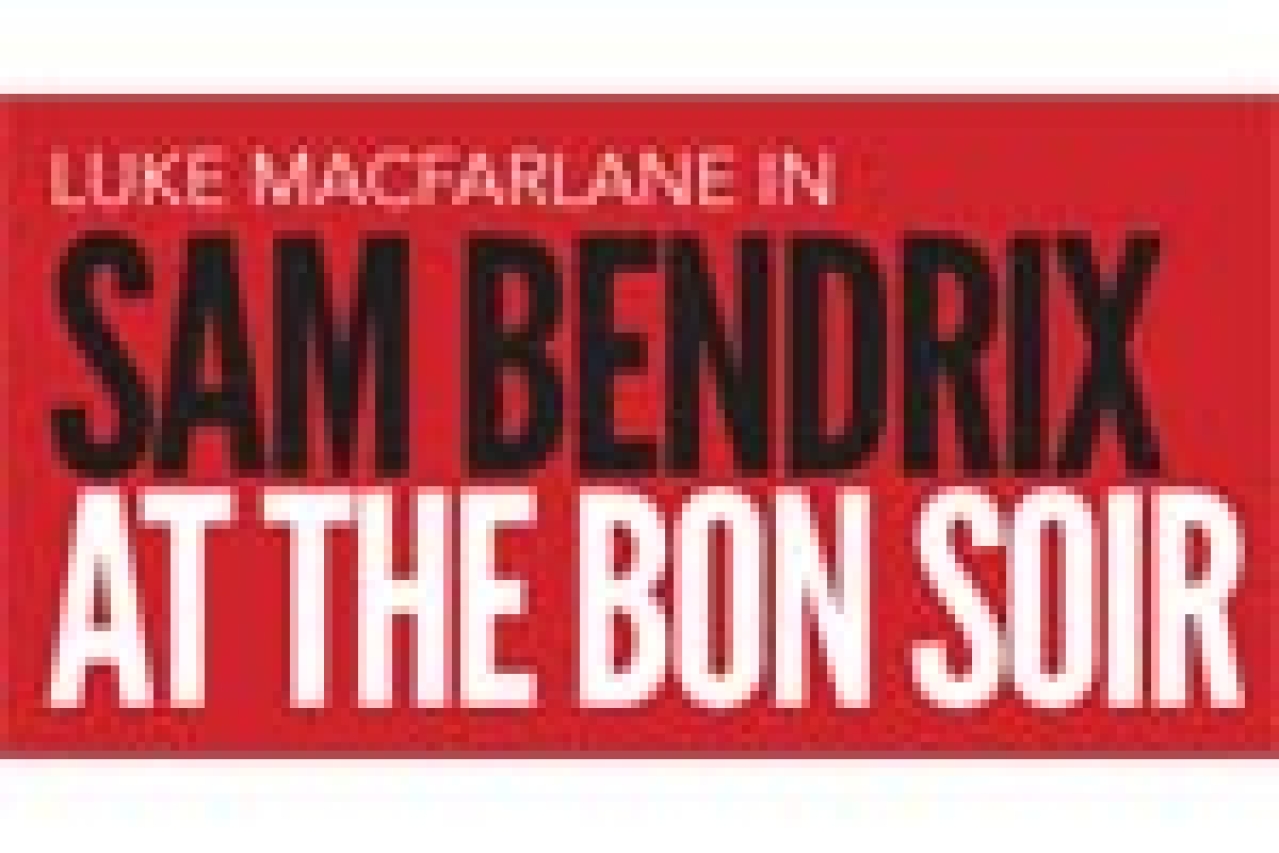 sam bendrix at the bon soir logo 8632